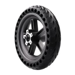 8.5X2 Honeycomb Tire Rear Wheel Assembly + Wheel Hub Disc Brake Suitable for Xiaomi M365 Electric Scooter