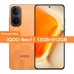 China Version iQOO Neo 11 6.82” AMOLED Scree Snapdragon 8 Elite 100W 7500mAh Battery 50MP+16MP Camera With Multilingual NFC