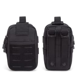Tactical MOLLE First Aid Pouch 600D Nylon Water Resistant EDC Medical Bag Organizer for Outdoor Hunting Hiking Camping