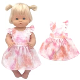 for 40cm Nenuco Doll Winter Clothes Coat Santa Claus 16 Inch Baby Doll Outfits Children Gift Toys Wears