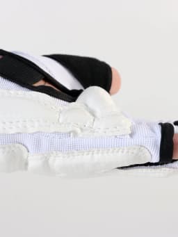 High Quality Kick Boxing Gloves MMA Gloves Muay Thai Training Boxer Fight Equipment Half Mitts PU Leather Black Boxing Equipmen
