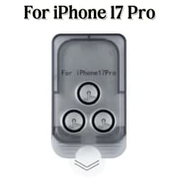 1-3Sets Easy Install Clear AR Lens Cap For iPhone 18 17 Pro Max Duo 17Air 18Pro 18PM Dust Free Camera Protector Tempered Glass