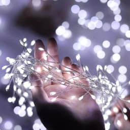 Fairy Firecracker String Lights with Remote Control LED 8 Modes Decorative LED Lighting for Xmas Halloween Thanksgiving