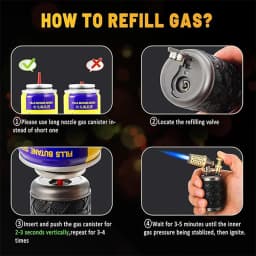 JOBON Multi-function Strong Gun Lighter Windproof Blue Flame One-touch Lock Fire Retro Appearance Design Cigar Lighter