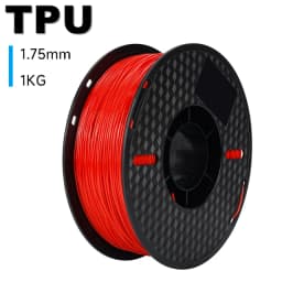KINGROON 3D Printer Filament TPU 1KG 1.75mm Soft Flexible 3D Printing Material High Resilience TPU Plastic Net Weight 1kg/roll