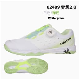 Tibhar Table Tennis Shoes Table Tennis Racket Ping Pong Balance Support Lightweight Non-Slip Breathable Wrapping Shock Absorbent