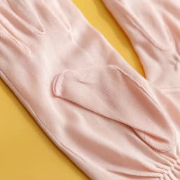 Birdtree, 100%Real Silk Knitted Gloves, Sun Protection Moisturizing, Women Half Finger Gloves, Breathable Skin Friendly A43876QM