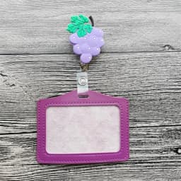 New Design 1 Piece Top Quality Retractable Nurse Badge Reel with ID Card Case Fashion Rainbow Sunflowers Students ID Case Holder