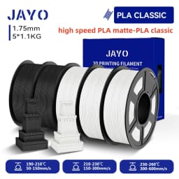 JAYO 3D PETG/ High Speed Matte PETG / PLA Classic Printer Filament 1.75mm 3D Printer Filament 5.5KG Neatly Wound PETG for 3D