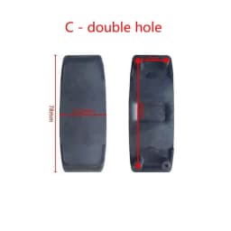 Luggage Hinges Suitable for Samsonite Suitcase Accessories Replacement Butt Hinge Replair Suitcases Gemels Coupling Head