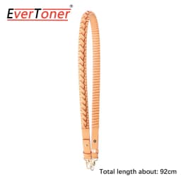 EverToner Leather Bag Strap Handbag Handles For Woman Bag Strap With Golden Buckles DIY replacement Bag Accessories