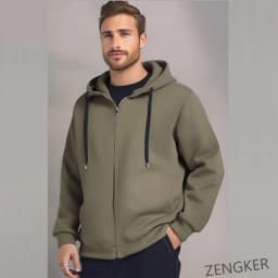 Men spring autumn hooded sweatshirt plus size trendy loose casual fashionable cardigan coat 170kg 11xl Sweatshirts men clothing