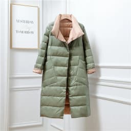 Two-Sided 2025 Autumn Winter Women Warm Down Coat Light Thin White Duck Down Jacket Ladies Long Oversize Puffer Parkas Outwears
