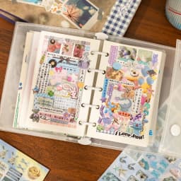 Memories Theme Die-Cut Sticker Book 29 Sheets for Scrapbooking Journal DIY,Planner Collage Diary Decoration Supplies