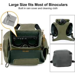 Portable Nylon Binocular Harness Chest Pack Bag Hunting Hiking Multi-Pocket Foldable Night Vision Goggles Front Pouch bag Bolsos