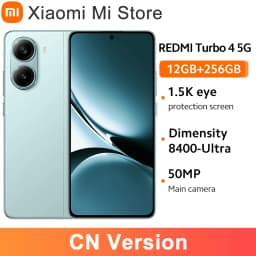 Redmi Turbo 4 5G Chinese Version Dimensity 8500-Ultra 50MP Xiaomi HyperOS 6550mAh 1.5K High-Brightness Eye-Care Display