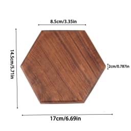 Walnut and Beech Wood Display Gift Base, Handmade Doll Display Stand, Simple Jewelry Tray, Cosmetics Organizer ,Jewelery Holder