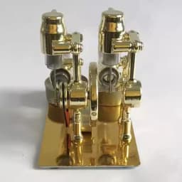 DIY Micro Model Steam Power Technology Science Science Generator Mini Hot Air Stirling Engine
