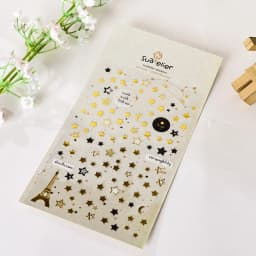 Korean Import Original Suatelier Hollow Star Tower Diary Sticker DIY Scrapbook Decor Stationery Stickers School Office Supply