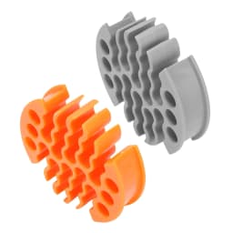 0.3in Hole Diameter Network Cable Organizer Wire Comb Anti Entanglement Cable Management Tool for 30 Cables