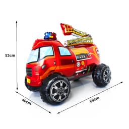 Jumbo Fireman Sam Balloons Fire Truck Foil Ballons Firefighter Themed Birthday Party Decortions Baby Shower Fire Engine Ballons