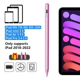 Pencil for Apple iPad with Palm Rejection Stylus Pen for iPad Air M2 Pro 13 Pro 12.9 10 Gen 7th 8th 9th 10.2 for iPad Pencil