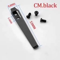 1piece Back Clip for DIY Folding Pocket Knife Tool DIY Accessories Multi Design Back Clip Custom Folding Knife Back Clip Holder