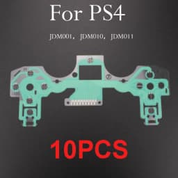 10Pcs Conductive Film Keypad Flex Cable PCB Buttons Ribbon Circuit Board For PS4 4 Pro Slim JDM JDS 001/011/030/040/050