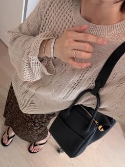 Tiger Print High Waist A-Line  Skirt Women's Casual High Elasticity Long Skirt Slimming Effect Comfortable Autumn New Style