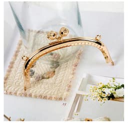 2/5Pcs Deepeel 12.5cm Star Flower Purse Frame Kiss Clasp Bags Handle DIY Handmade Handles Sewing Wallet Hardware Bag Accessories