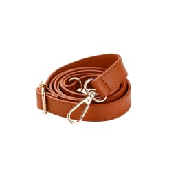 130cm Long PU Leather Shoulder Strap Buckle Bag Accessories Crossbody Bag Strap Handbag Handle Double-layer Replacement Bag Belt