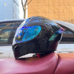 Modular Filp up Motorcycle Helmet Full Face Racing Helmet Dual Visors DOT Approved motosiklet kaskı