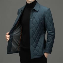 High quality Men's Cotton Padded Jackets Winter Thicken Warm Coats Lightweight Men Streetwear Quilted Jacket