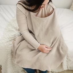 1 pc Nursing Cover Cloth - Outdoor Breastfeeding Shawl, Anti-Exposure Gauze Feeding Cover-up, Breathable Nursing Scarf for Mater
