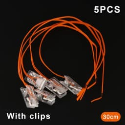 5Pcs 3.7V-7.4V Safety Balloon Copper Wire Ignite Cable Wire For Balloon Decorations Wedding Party Equipment 10/30/50cm