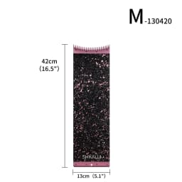 Professional Carbon Fiber Highlighting Board with Comb Teeth Hair Dyeing Board Styling Accessory for Hairdressers Coloring Tool