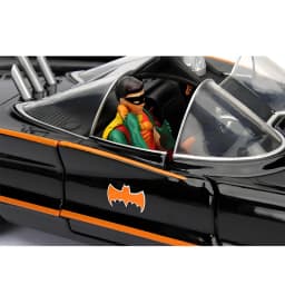 JADA 1:24 Batmobile Bat 1966 Alloy Car Diecasts & Toy Vehicles Car Model Miniature Scale Model Car For Children