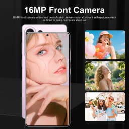 K-Touch New Cell Phone C26 Ultra Smartphone Android 15 5G 7.3 HD Mobile Phones 22GB 2TB 7800mAh Octa Core Unlock Dual SIM 16+48MP Camera