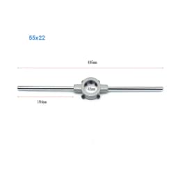 Round Die Wrench Adjustable Manual Die Wrench Holder Circular Die Handle Hand Tool For Dies Threading Tools