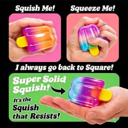 NeeDoh Nice-Sicle Popsicle Sensory Squeeze Toy Super Stress Ice Lolly Relief for Kids Adults Summer Easfestival Gifts