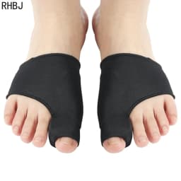 1Pair Toe Separator Hallux Valgus Bunion Corrector Hammer Toe Straightener Foot Pain Relief Orthopedic Pedicure Tools Foot Care