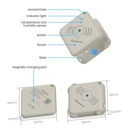ThinkNode M3 Meshtastic Tracker Card- GPS/GLONASS/BDS/Galileo Positioning, BLE 5.0/WiFi, IP66 for Outdoor Adventure & Emergency