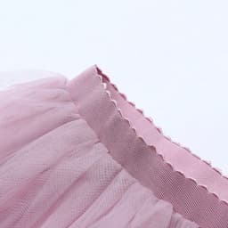 Women High Waist Long Solid Color Tulle Tutu Skirt, 4 Layers Mesh + 1 Layer Lining, Suitable for Cosplay, Stage Performance