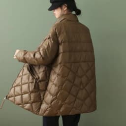 Women's Autumn Winter Top Coat Cotton Coat Diamond Pattern Color Block Thickened Fleece Lining Simple Comfortable Casual Skinny