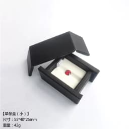 Wholesale large multi-digit gem storage box diamond display box V Groove colorful gems Box PortableGem Display Tray with Lid