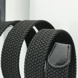 Brand Designer 3.4cm Man Belts Luxury Designer Canvas Nylon Elastic Belt Man Stretchable Casual Pin Buckle Belt for Jeans Pants