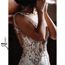 Beach Mermaid Wedding Dress V Neck Boho customized Dresses Sleeveless Open Back Elegant and Pretty Women's Dresses Vestido