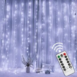6x3M LED Curtain Icicle String Lights Christmas Fairy Lights Garland Outdoor Home For Wedding/Party/Garden Decoration 3M