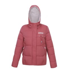 2026 Winter Women's Short Loose Cotton Jacket Thickened down Filled Coat Korean Style Sweet Style Button Zipper Closure Pure ...