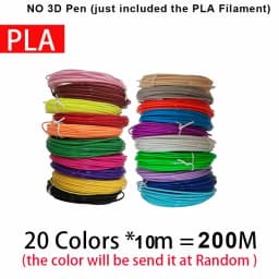 New 3D Pen 3D Printing Pen for Children 1.75mm PLA Filament DIY Drawing Birthday Christmas Gifts for Kids